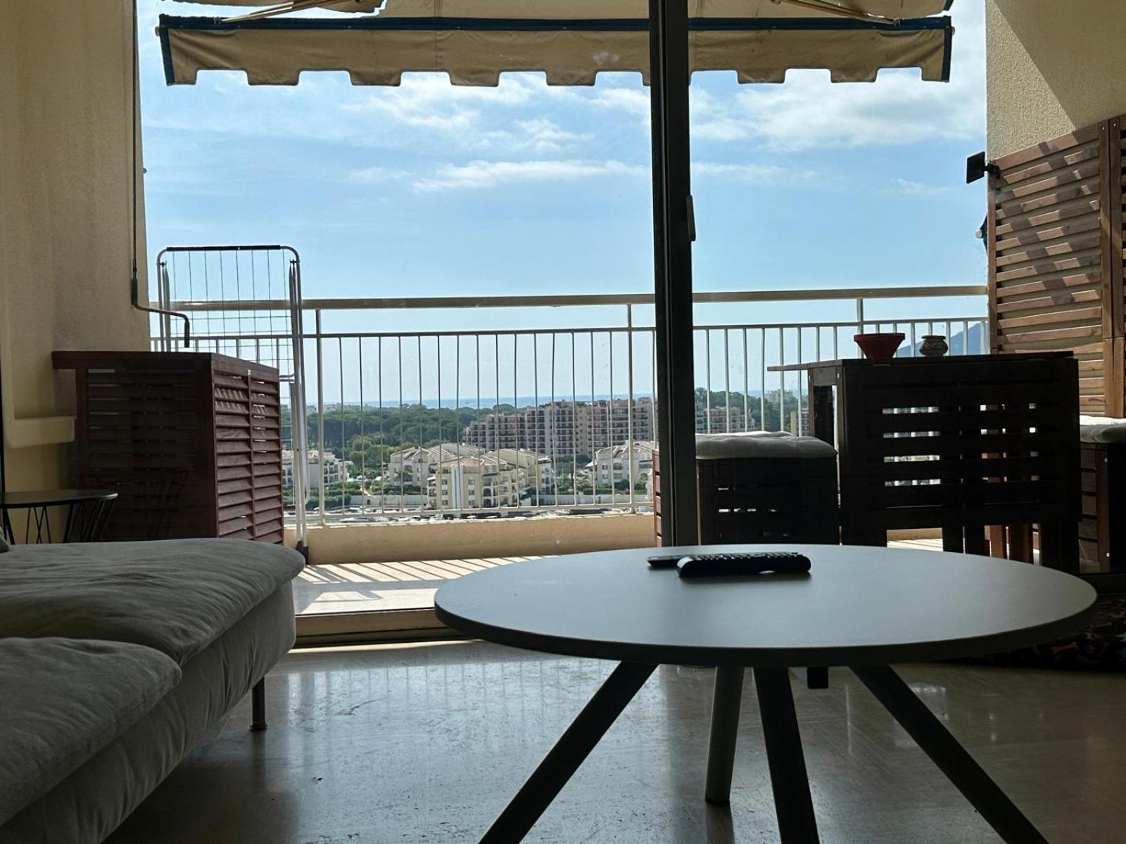 Appartement T3 De Standing Vue Mer Et Marina Mandelieu Exteriér fotografie