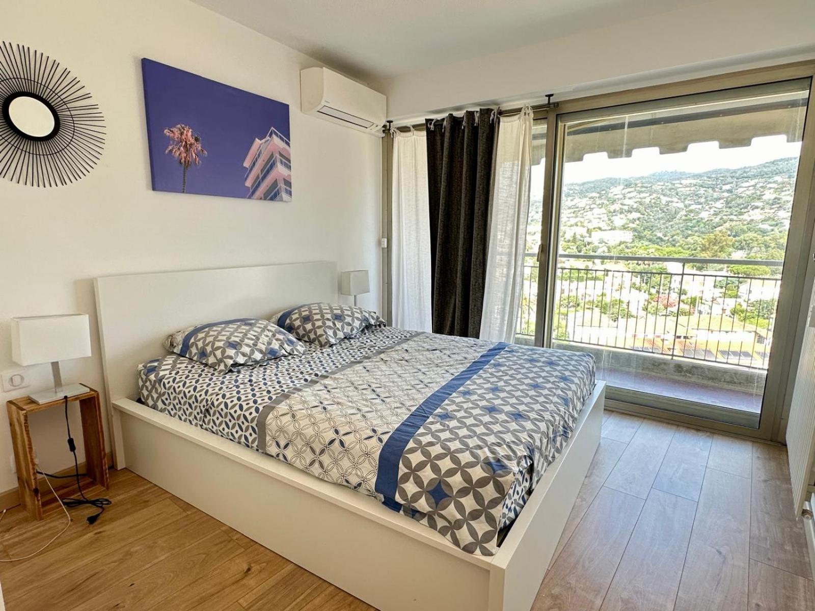 Appartement T3 De Standing Vue Mer Et Marina Mandelieu Exteriér fotografie